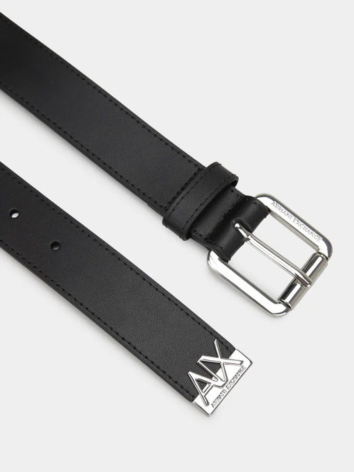 Armani Exchange Ремінь колір чорний фото 2