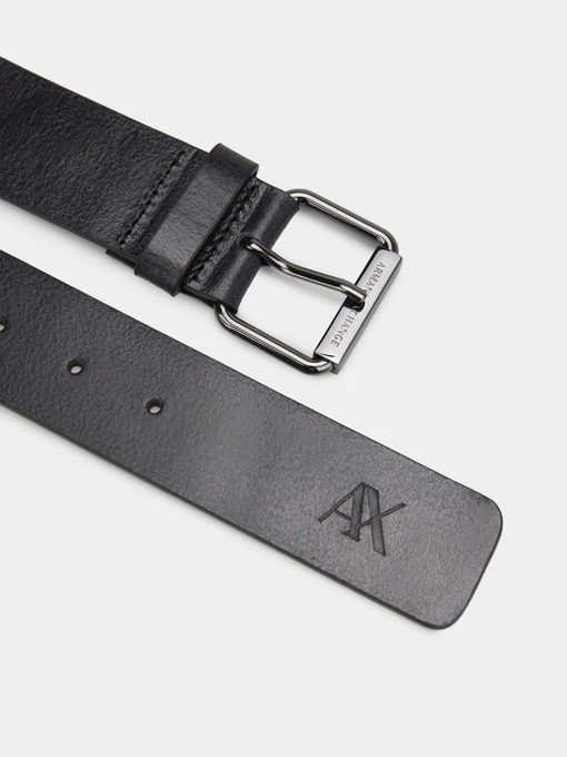 Armani Exchange Ремінь колір чорний фото 2