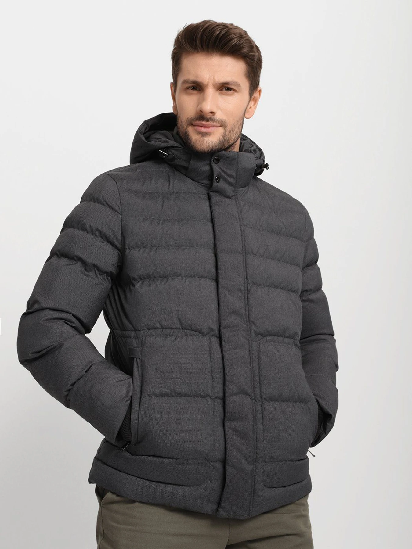 Куртки и дубленки Geox Sanford модель M1428U-T2667-F1620 Куртки и дубленки Geox Sanford модель M1428U-T2667-F1620 Фото
