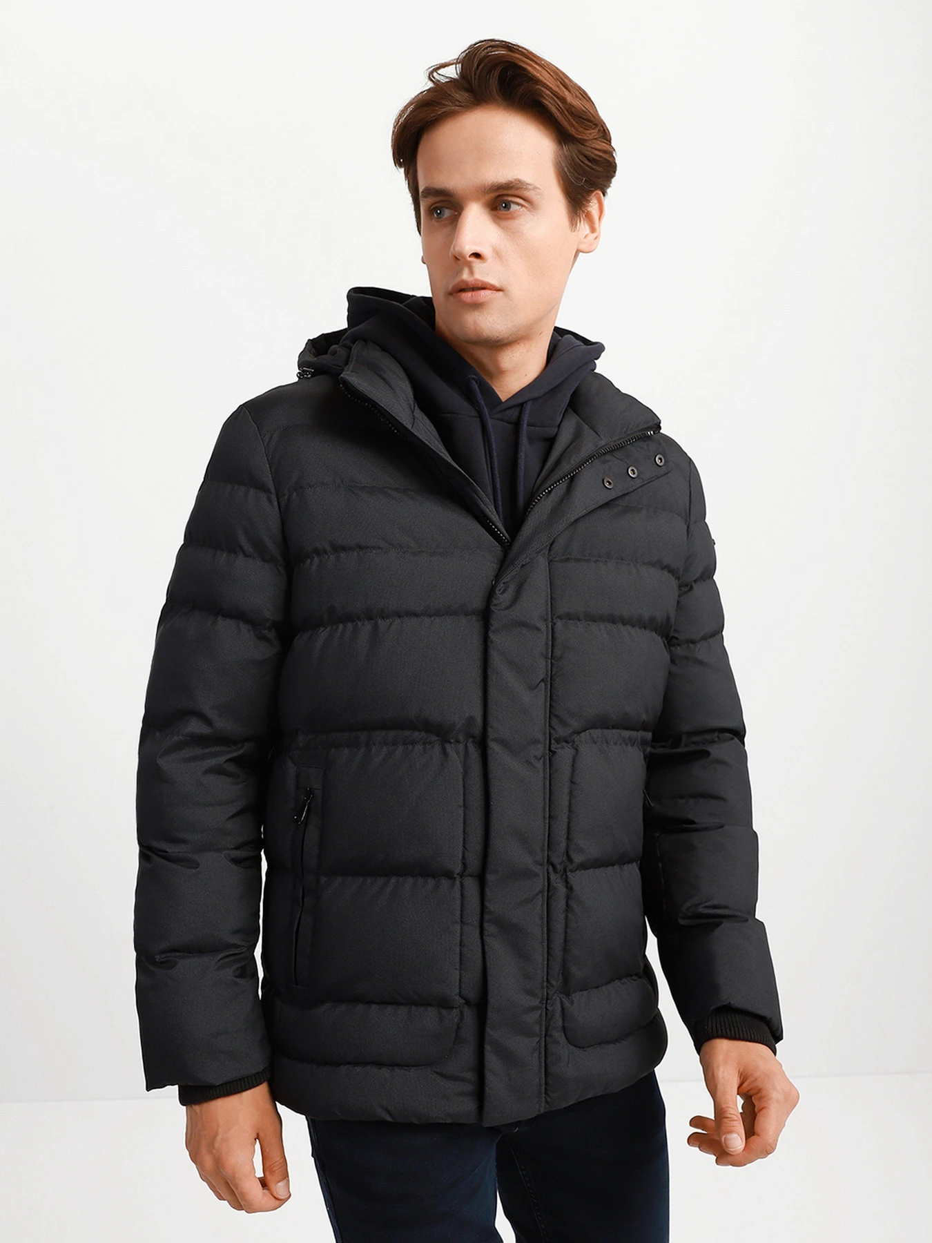 Куртки и дубленки Geox Sandford модель M1428U-T2667-F9112 Куртки и дубленки Geox Sandford модель M1428U-T2667-F9112 Фото