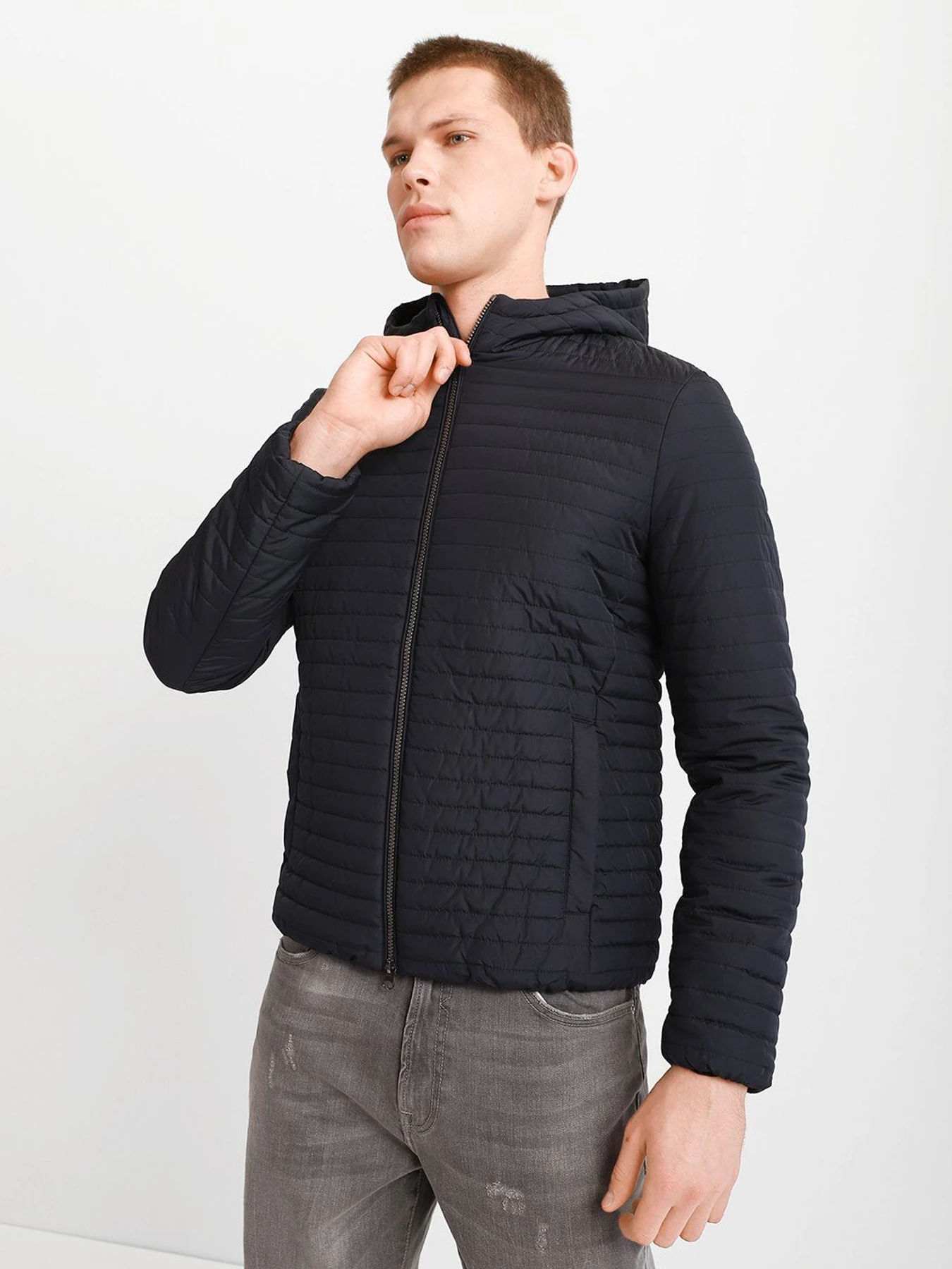 Куртки и дубленки Geox Kennet модель M9421F-T2578-F4386 Куртки и дубленки Geox Kennet модель M9421F-T2578-F4386 Фото