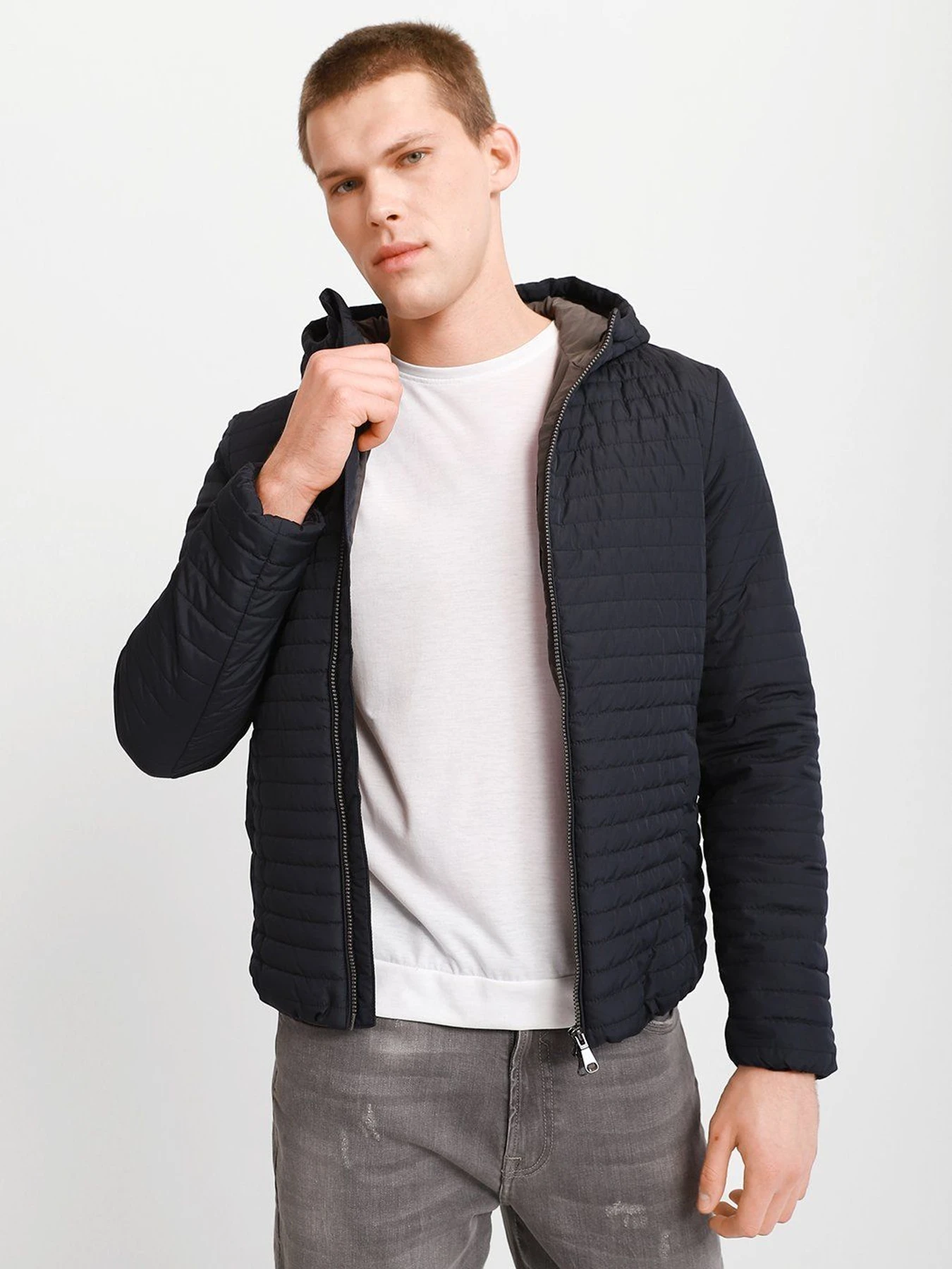 Куртки и дубленки Geox Kennet модель M9421F-T2578-F4386 Куртки и дубленки Geox Kennet модель M9421F-T2578-F4386 Фото
