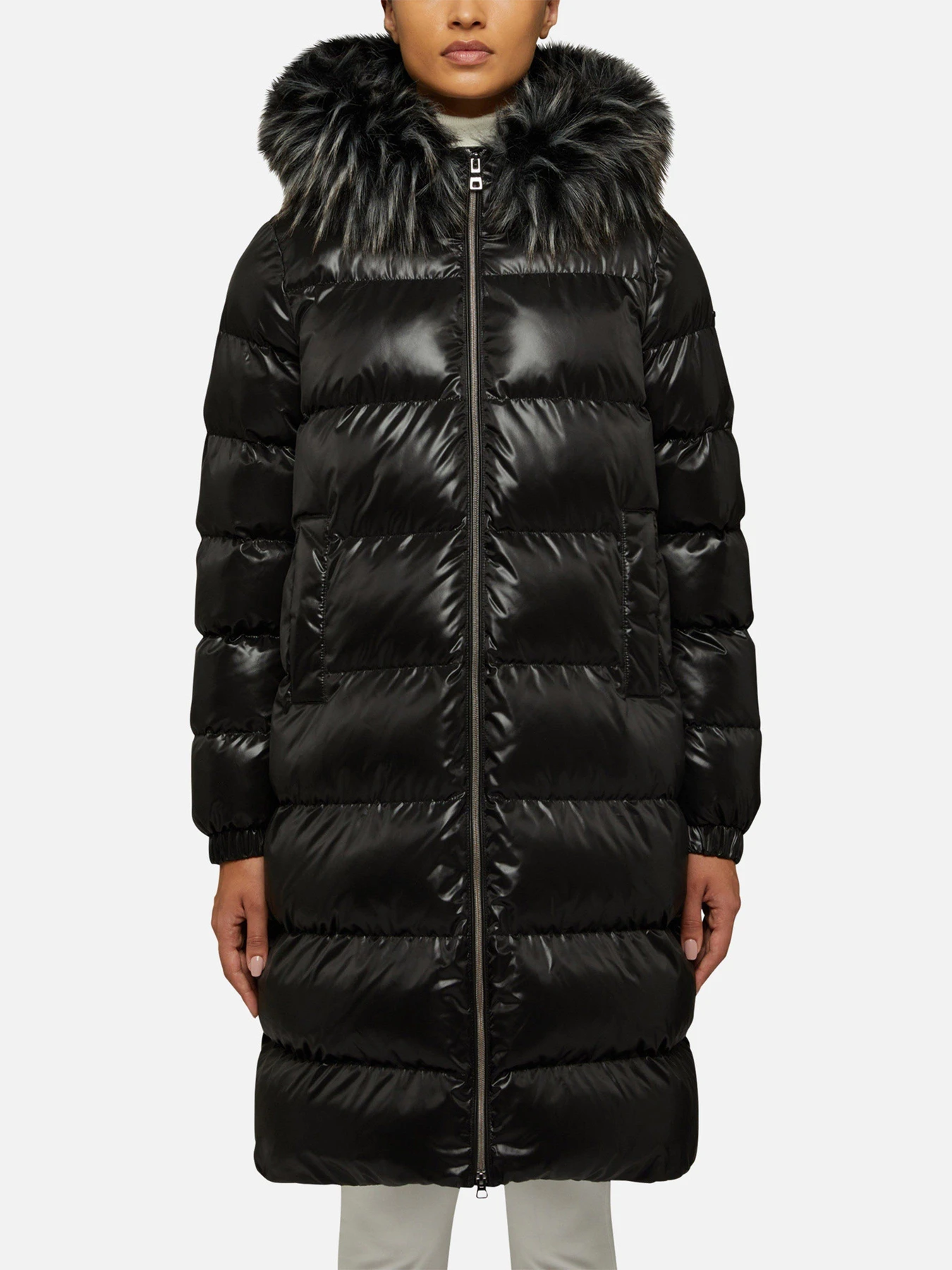 Куртки и дубленки Geox Becksie модель W2628H-T2843-F9000 Фото