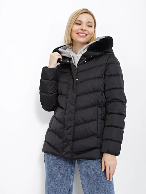 Куртки и дубленки Geox Chloo модель W2625M-T2655-F9000 Фото