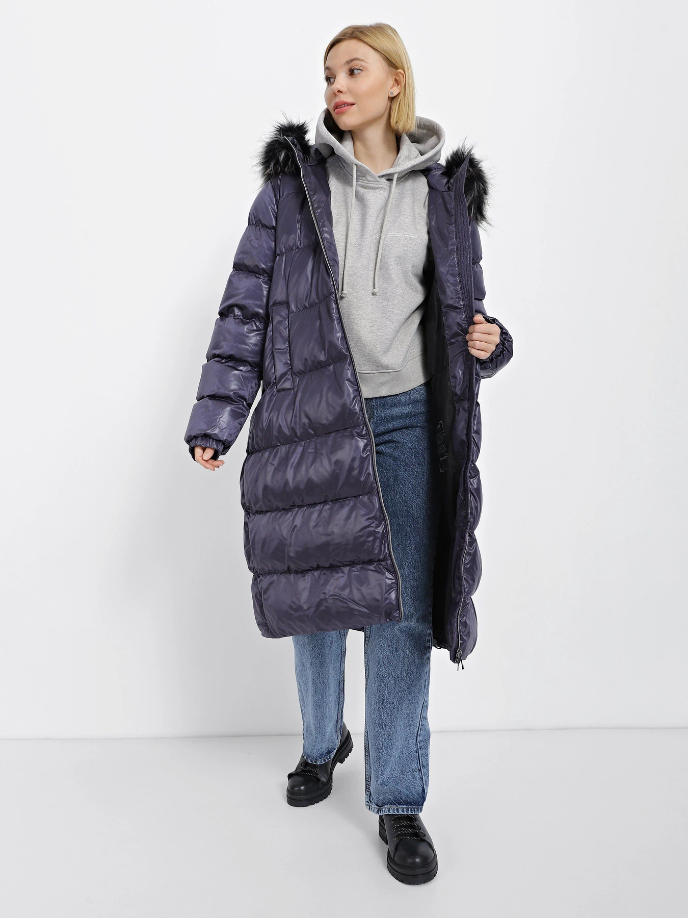 Куртки и дубленки Geox Becksie модель W2628H-T2843-F4569 Куртки и дубленки Geox Becksie модель W2628H-T2843-F4569 Фото