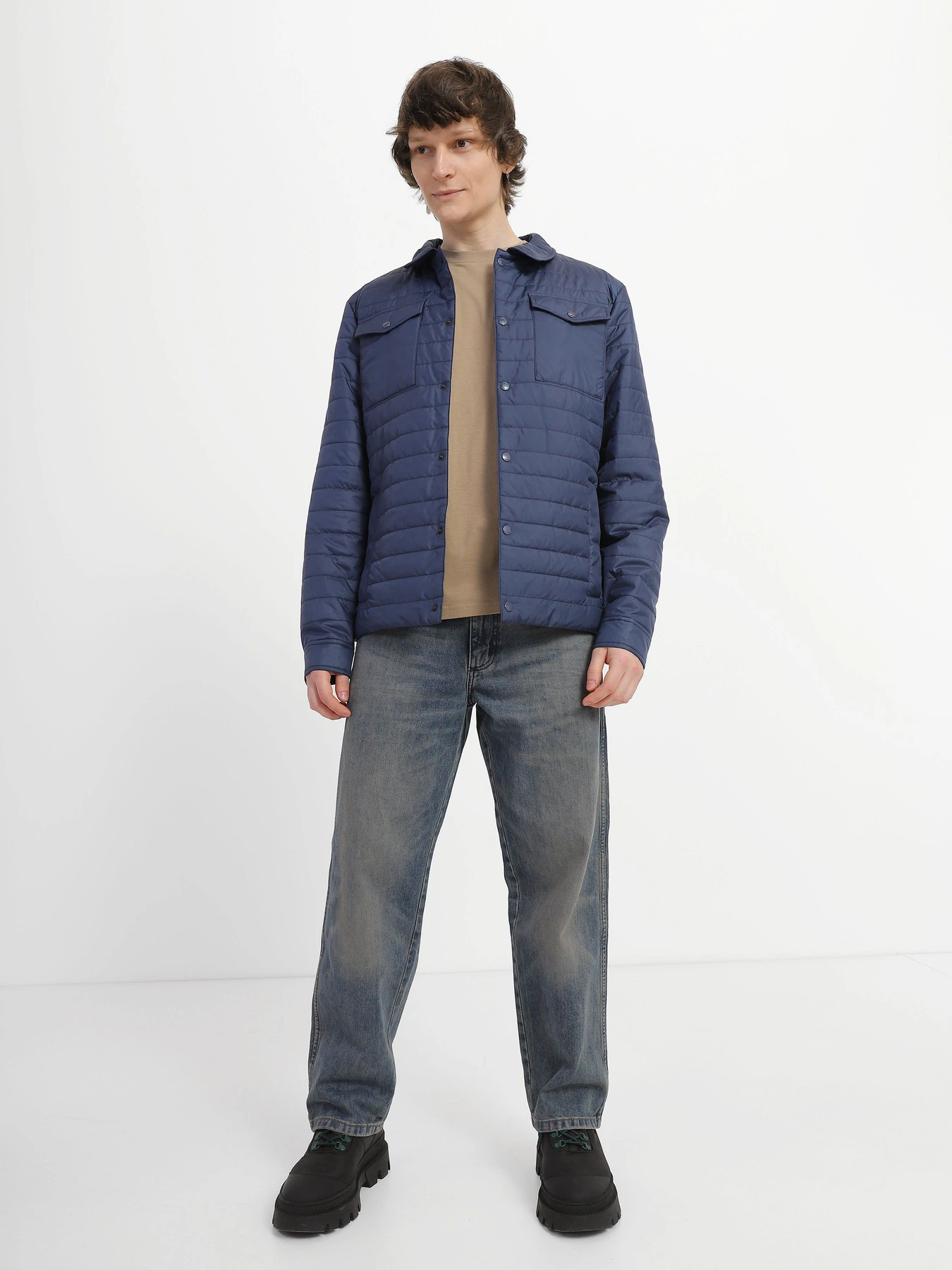 Куртки та дублянки Geox Wilmer модель M3522N-T2973-F4576 Куртки та дублянки Geox Wilmer модель M3522N-T2973-F4576 Фото
