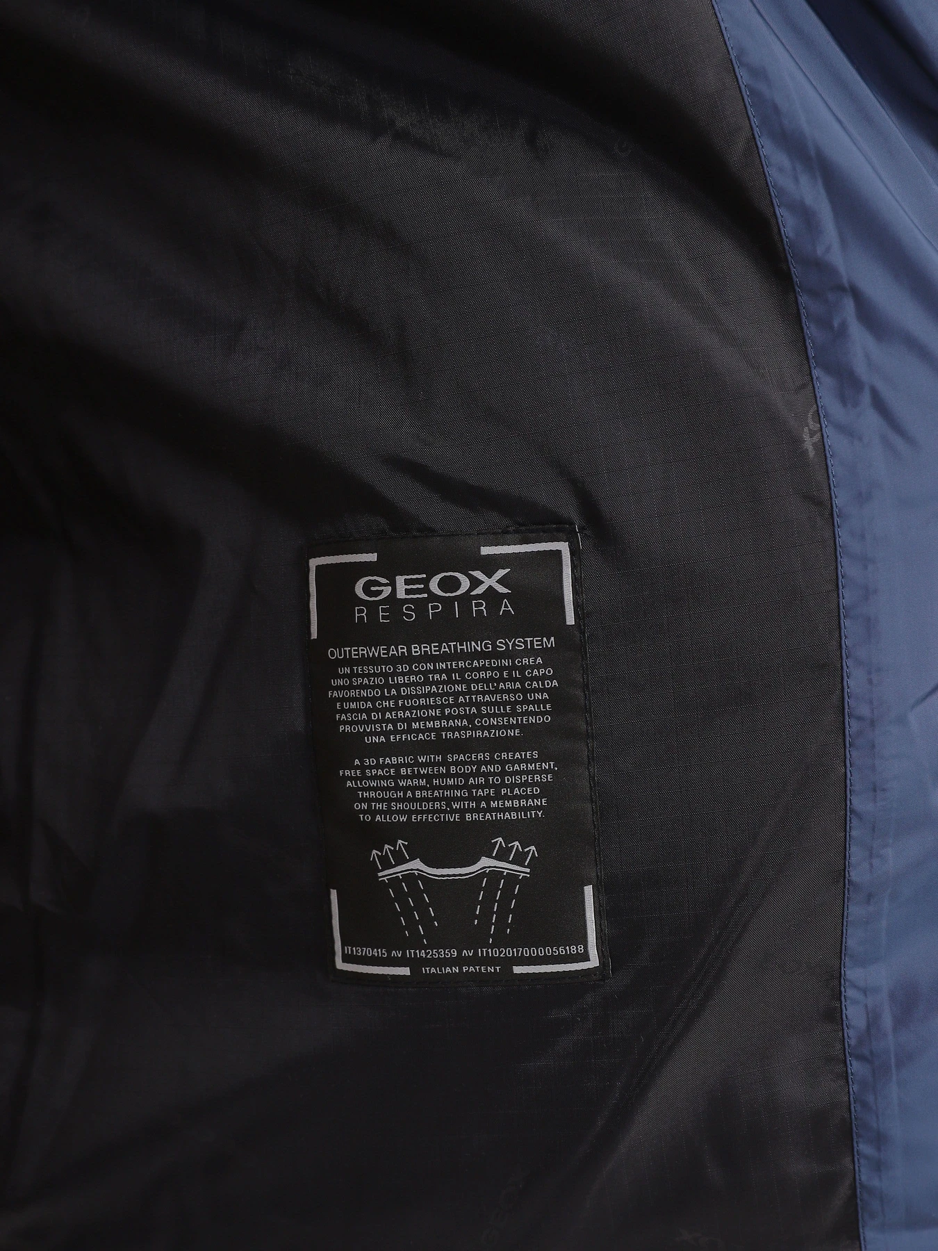 Куртки та дублянки Geox Wilmer модель M3522N-T2973-F4576 Куртки та дублянки Geox Wilmer модель M3522N-T2973-F4576 Фото