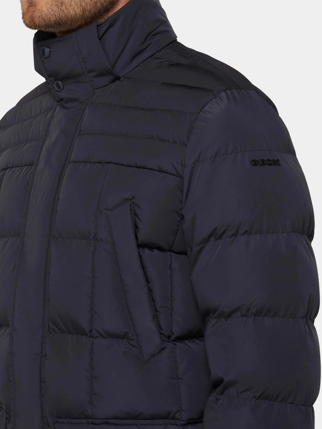 Куртки и дубленки Geox Hilstone модель M3628B-T2941-F1624 Куртки и дубленки Geox Hilstone модель M3628B-T2941-F1624 Фото