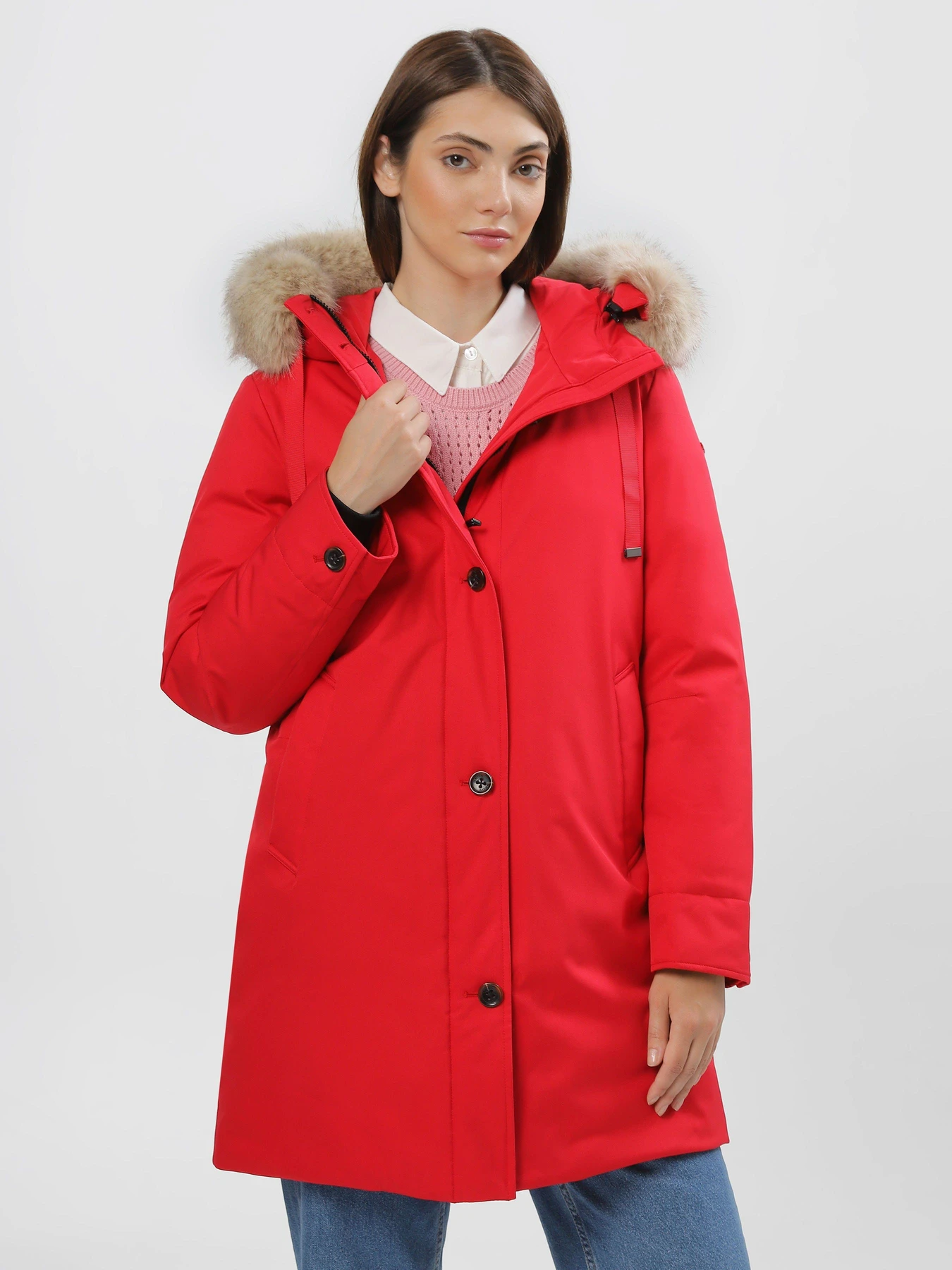 Куртки и дубленки Geox Carum модель W3628K-T2951-F7230 Куртки и дубленки Geox Carum модель W3628K-T2951-F7230 Фото
