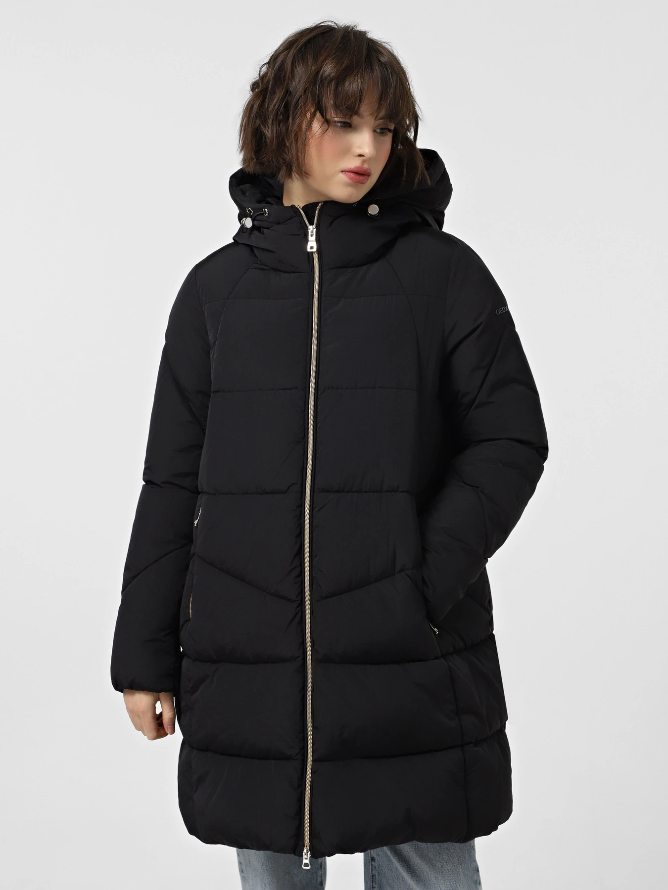 Куртки та дублянки Geox Damiana модель W4628F-T3133-F9000 Куртки та дублянки Geox Damiana модель W4628F-T3133-F9000 Фото
