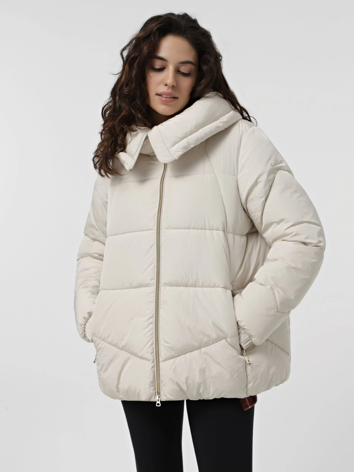 Куртки и дубленки Geox Damiana модель W4628G-T3133-F1723 Куртки и дубленки Geox Damiana модель W4628G-T3133-F1723 Фото
