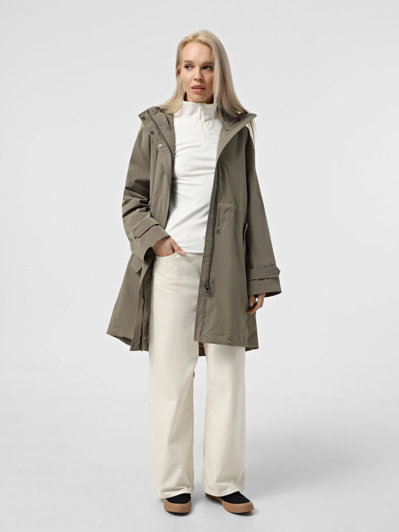 Куртки и дубленки Geox Claudin модель W5522P-T3070-F3272 Куртки и дубленки Geox Claudin модель W5522P-T3070-F3272 Фото