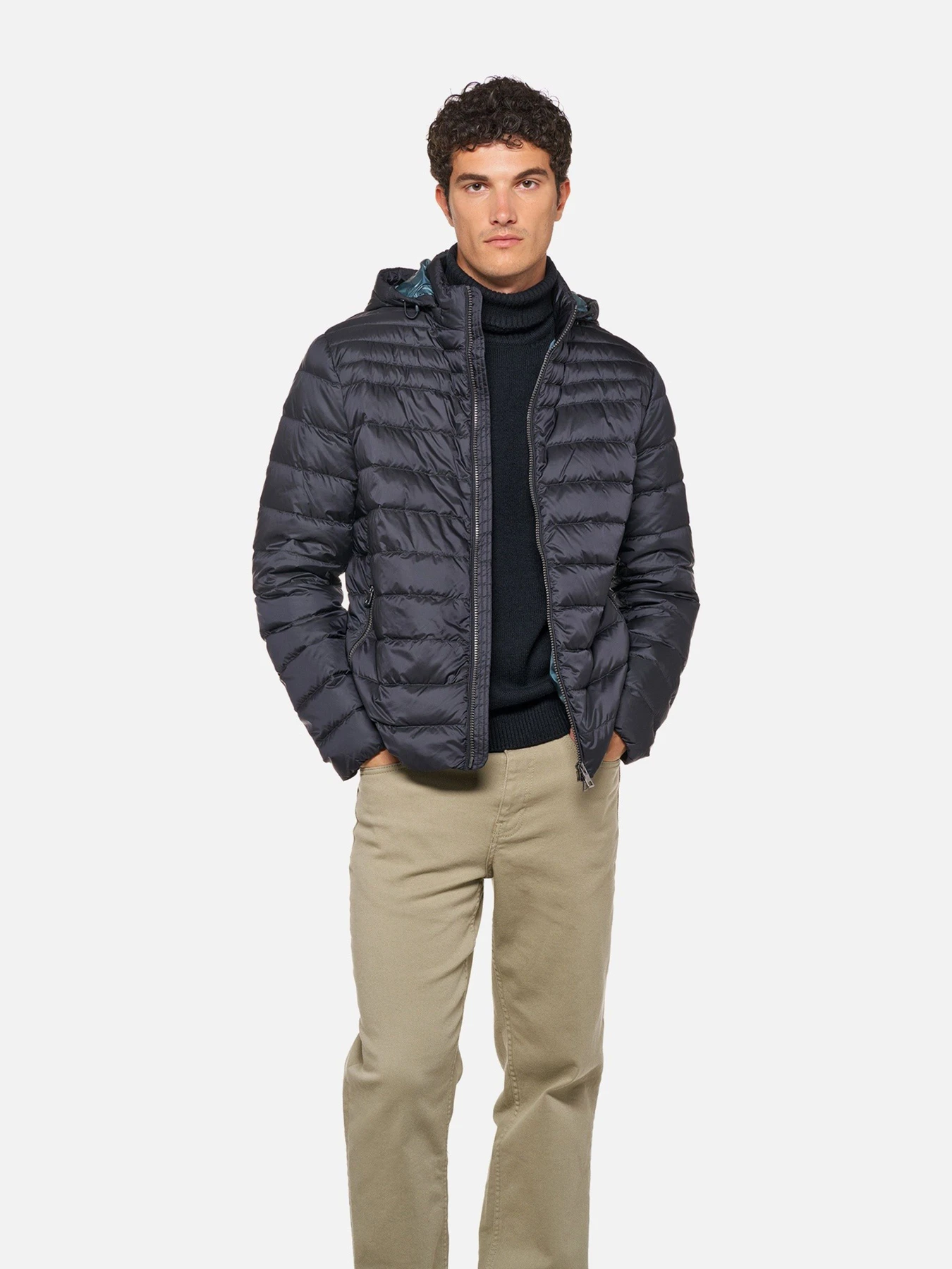 Куртки и дубленки Geox WARRENS модель M6625B-T3125-F1624 Куртки и дубленки Geox WARRENS модель M6625B-T3125-F1624 Фото