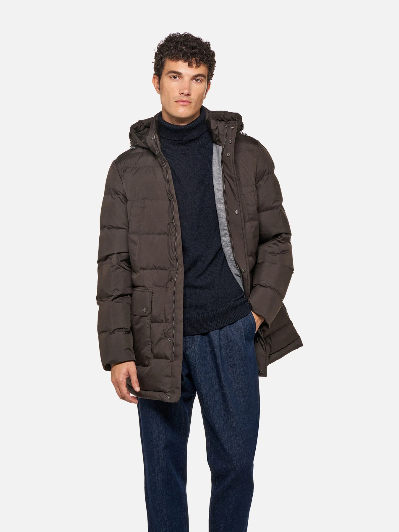 Куртки и дубленки Geox PIEVE модель M6628B-T3381-F6107 Куртки и дубленки Geox PIEVE модель M6628B-T3381-F6107 Фото