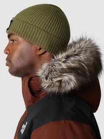 Шапки и кепки The North Face Logo Box Cuffed Beanie модель NF0A3FJX37U1 Фото