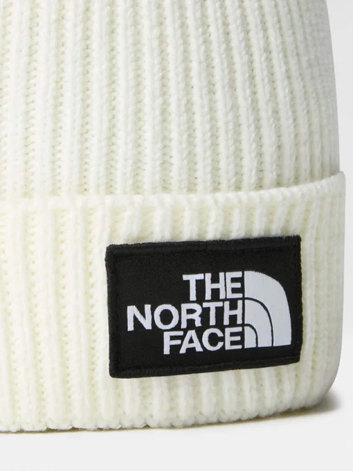 The North Face Logo Box Pom Beanie Шапка фото 3