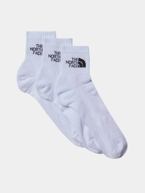 Шкарпетки та гольфи The North Face Multi Sport Cush Quarter Sock 3p модель NF0A882GFN41 Фото