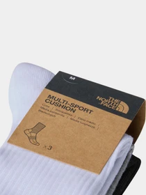 Носки и гольфы The North Face Multi Sport Cush Crew Sock 3p модель NF0A882H3OW1 Фото