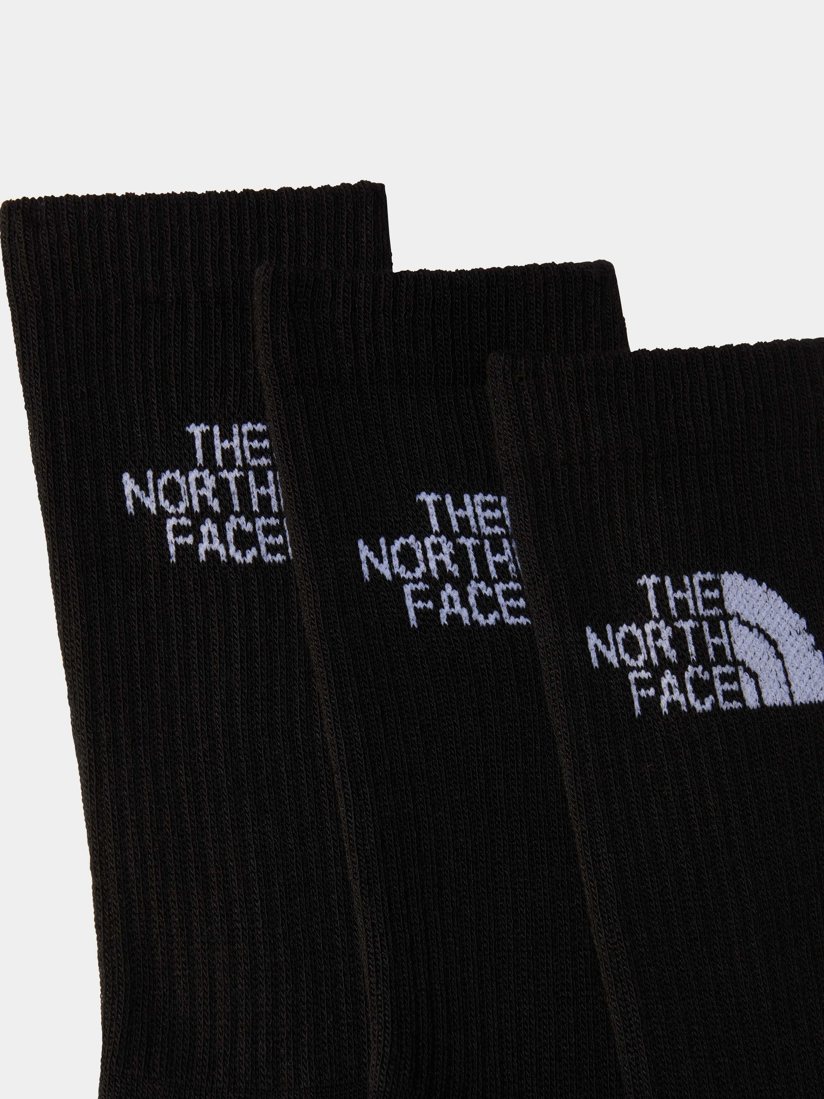 The North Face Multi Sport Cush Crew Sock 3p Набір шкарпеток колір чорний фото 2