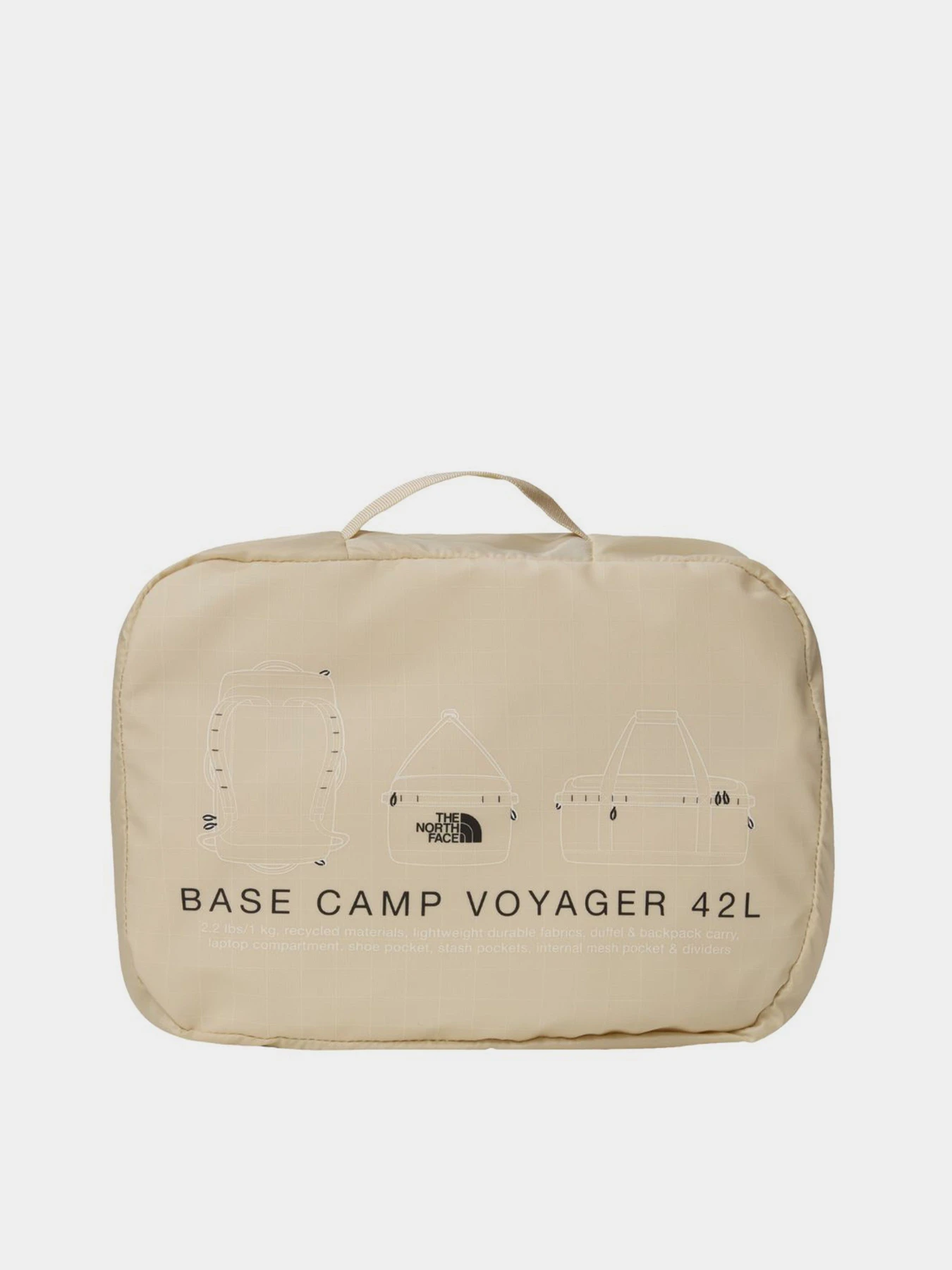Дорожные сумки и чемоданы The North Face Base Camp Voyager Duffel модель NF0A52RQ4D51 Дорожные сумки и чемоданы The North Face Base Camp Voyager Duffel модель NF0A52RQ4D51 Фото
