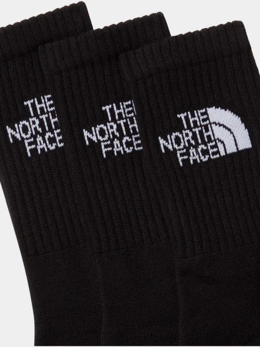 The North Face Everyday Standard Crew 3p Набір шкарпеток колір чорний фото 2