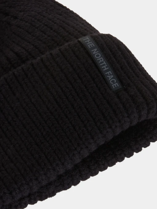 The North Face WOOL BLEND BEANIE Шапка колір чорний фото 2