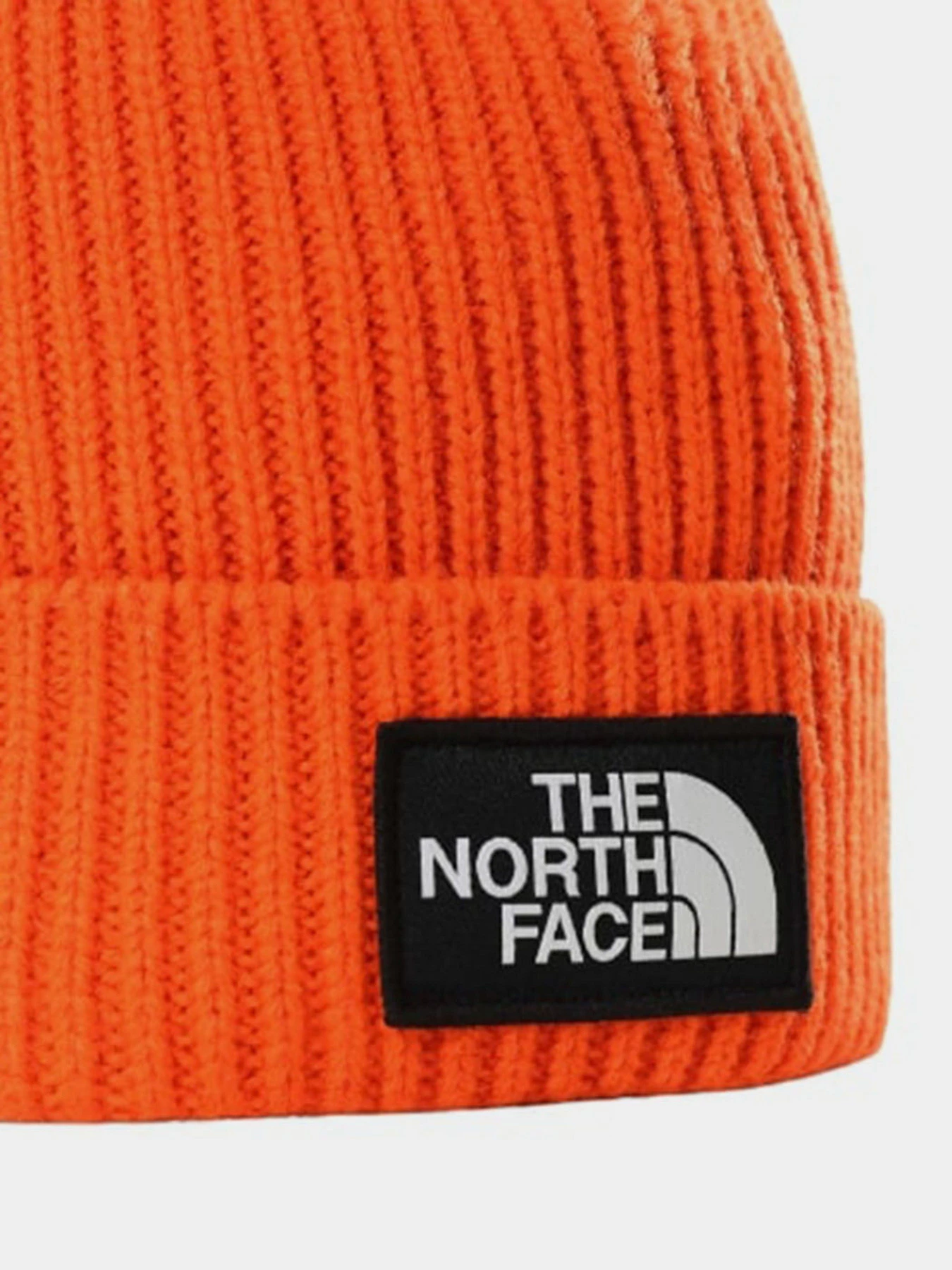 Шапки и кепки The North Face Logo Box Cuffed Beanie модель NF0A3FJXA6M1 Фото