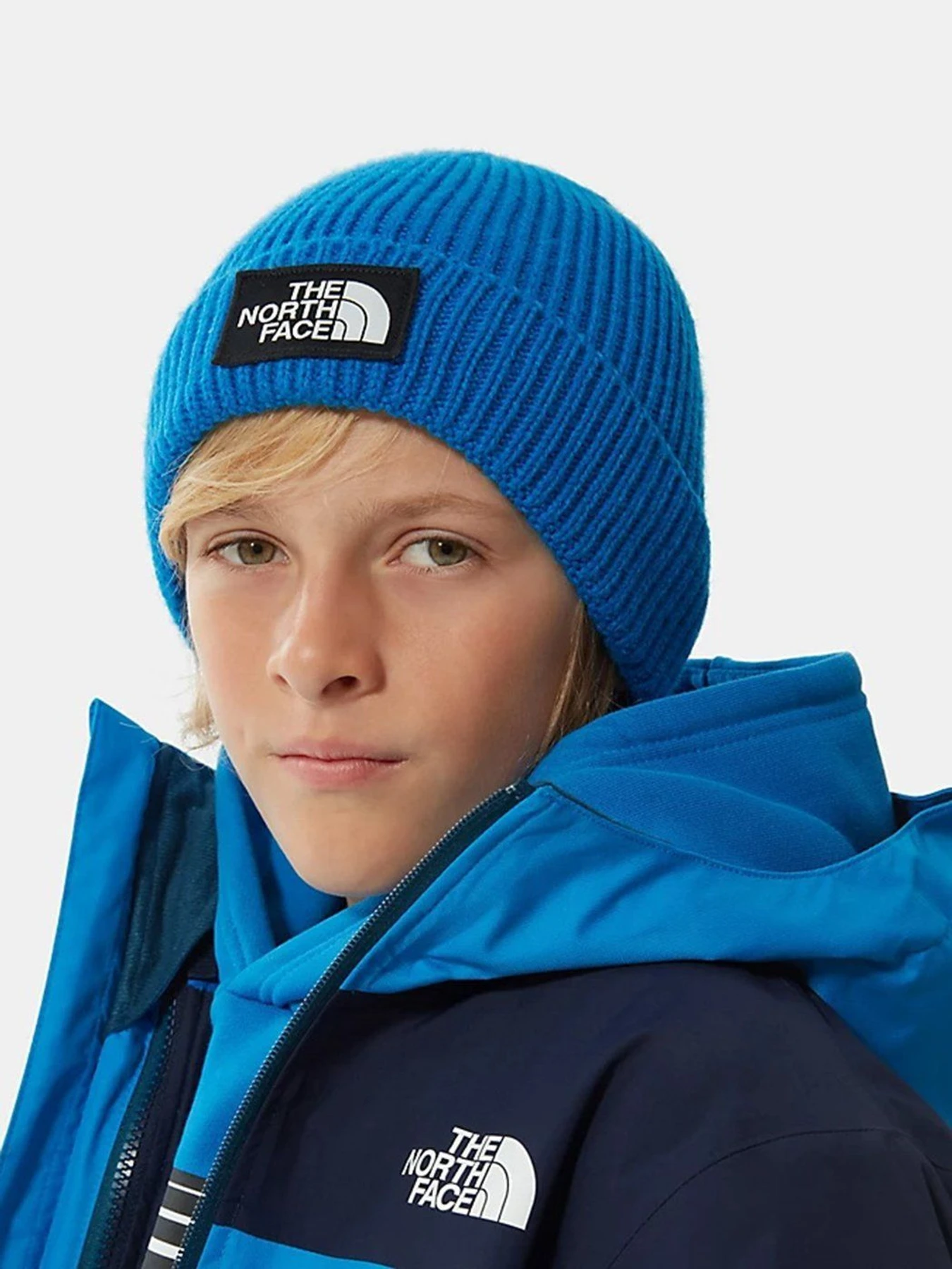 Шапки и кепки The North Face Youth TNF™ Logo Box Cuffed Beanie модель NF0A3FMVT4S1 Фото