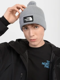 Шапки и кепки The North Face Logo Box Pom Beanie модель NF0A3FN3ZDK1 Фото