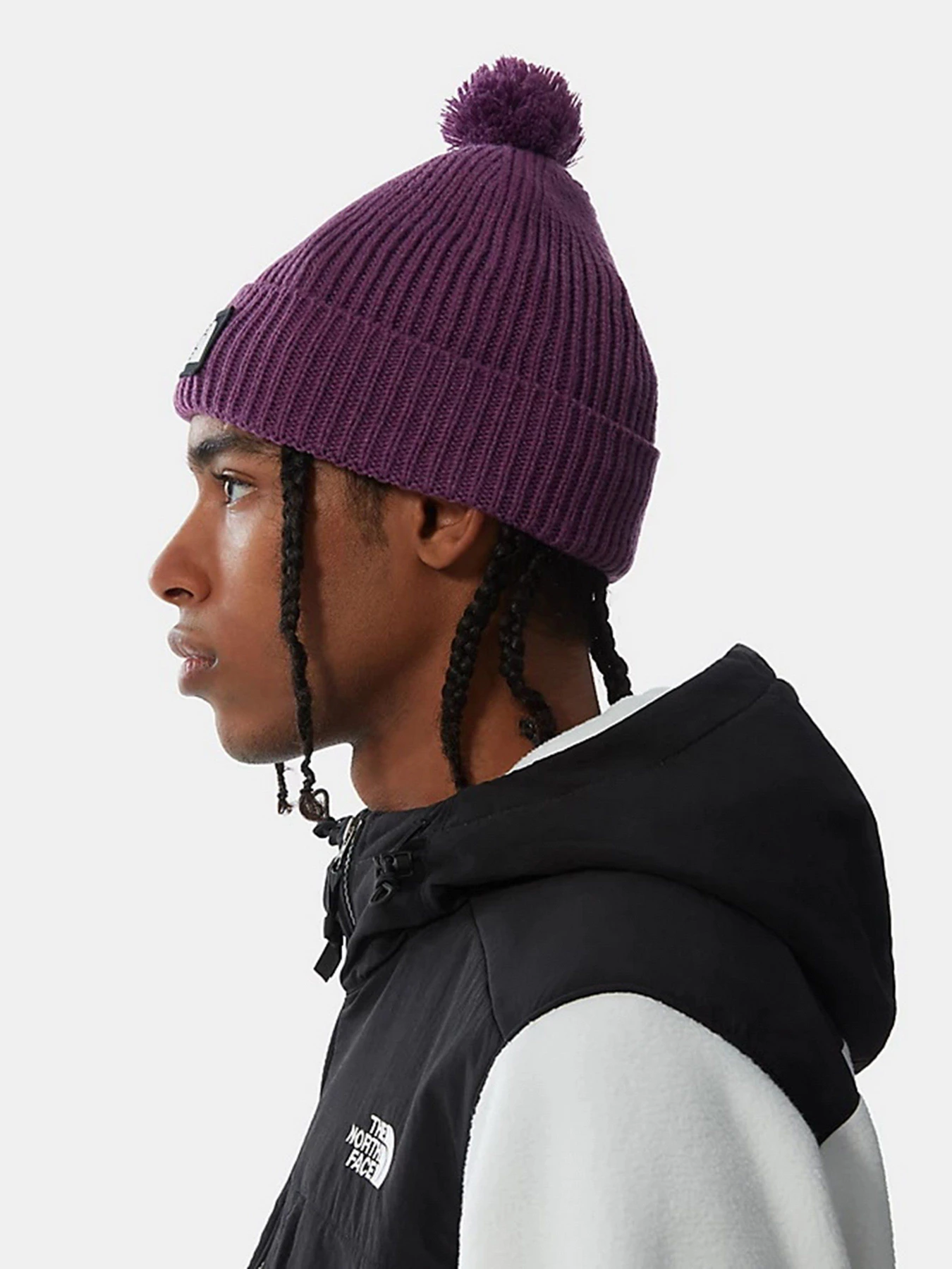 Шапки и кепки The North Face Logo Box Pom Beanie модель NF0A3FN30H51 Фото