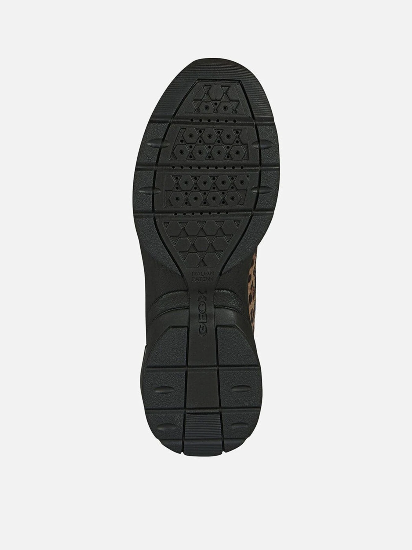 Кроссовки Geox Black And Tobacco модель D94FGA-02207-C9BR6 Кроссовки Geox Black And Tobacco модель D94FGA-02207-C9BR6 Фото