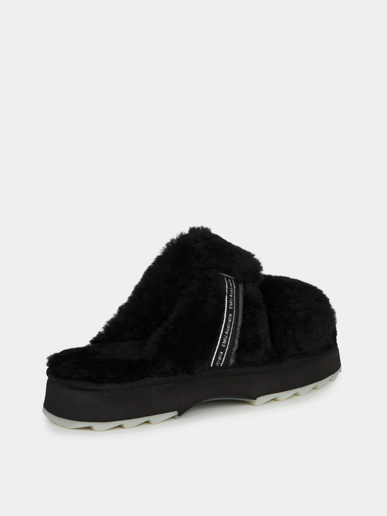 Тапки EMU модель W12316-black Тапки EMU модель W12316-black Фото
