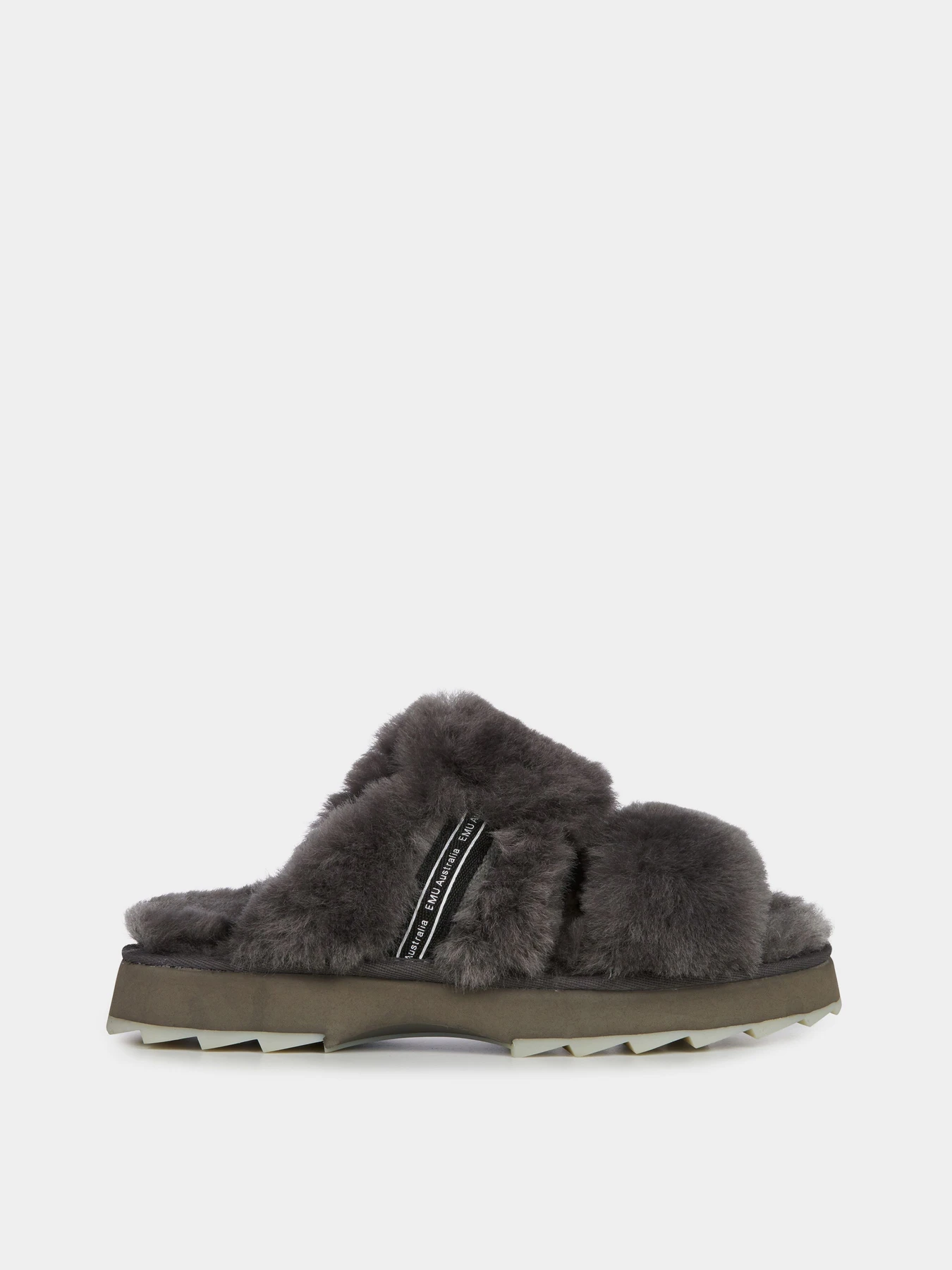 Тапки EMU модель W12316-charcoal Тапки EMU модель W12316-charcoal Фото
