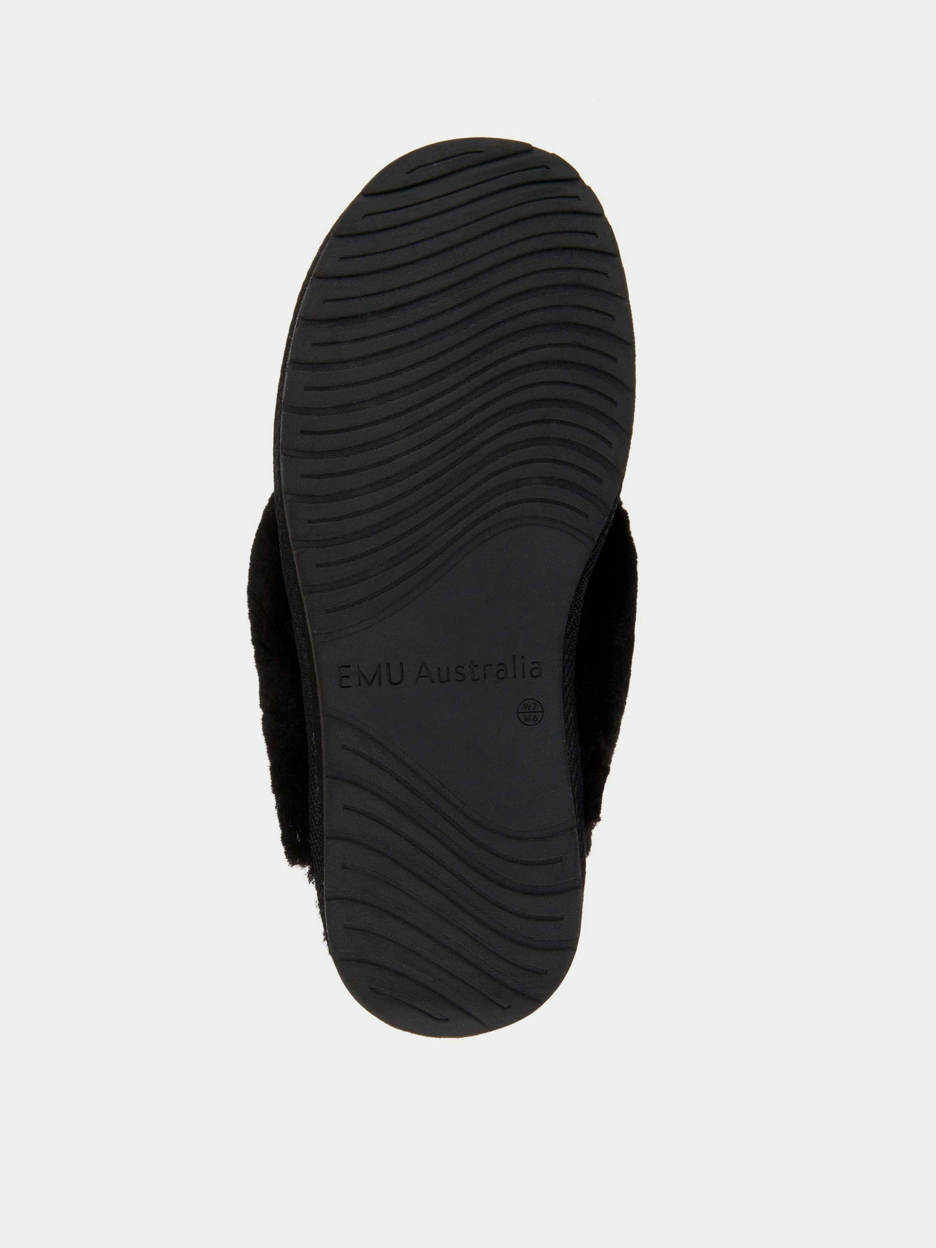 Тапки EMU модель W10015-black Тапки EMU модель W10015-black Фото