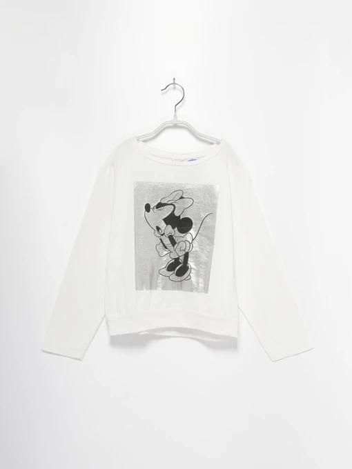 Худі та світшоти ZARA модель 1165/761/251_білий комб. Фото