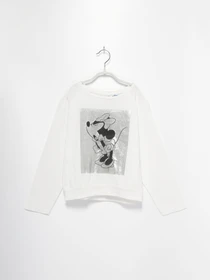 Худі та світшоти ZARA модель 1165/761/251_білий комб. Фото