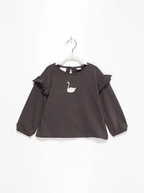Худі та світшоти ZARA модель 2335/316/8980_т.сірий комб. Фото
