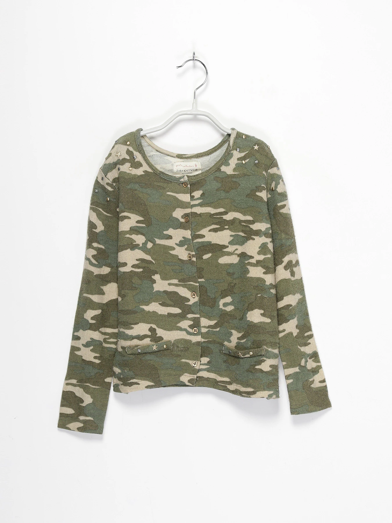 Свитры и кардиганы ZARA модель 3251/701/505_хакі комб. Свитры и кардиганы ZARA модель 3251/701/505_хакі комб. Фото