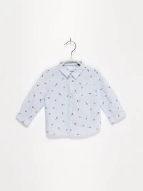 Рубашки ZARA модель 8574/501/427_синій комб. Фото