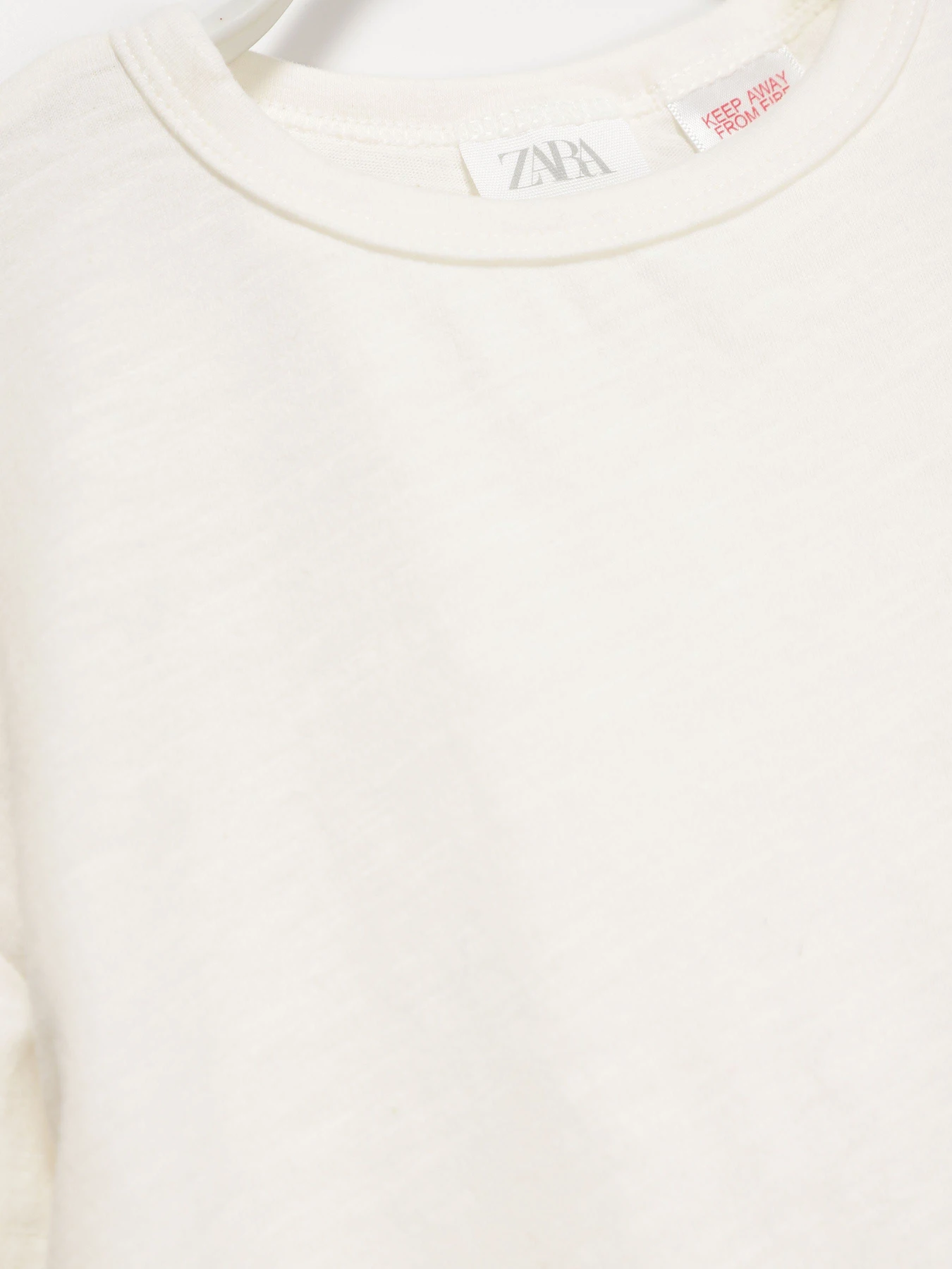 Худі та світшоти ZARA модель 3402/311/629_білий Худі та світшоти ZARA модель 3402/311/629_білий Фото