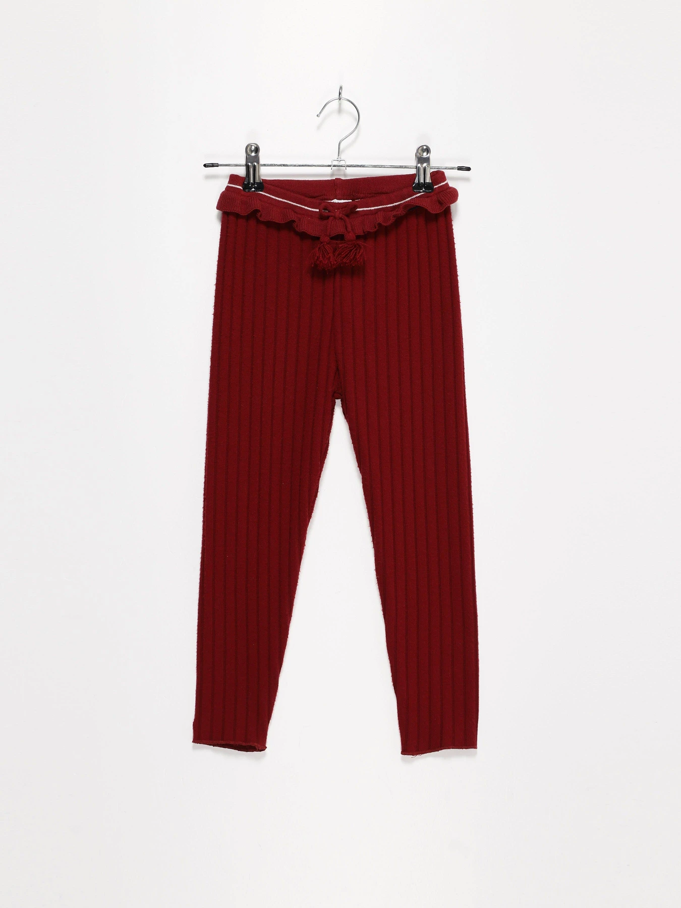Брюки ZARA модель 3905/546/6710_бордовий Фото