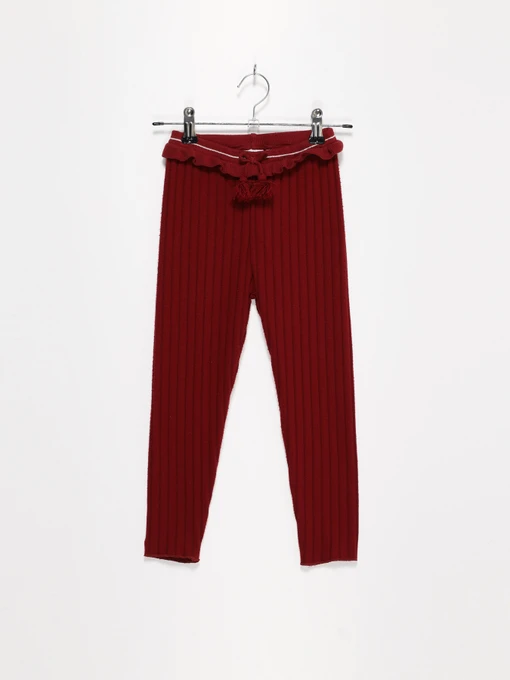 Брюки ZARA модель 3905/546/6710_бордовий Фото