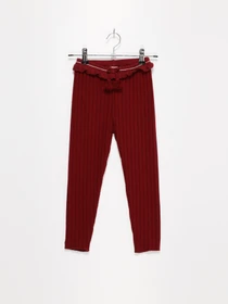 Брюки ZARA модель 3905/546/6710_бордовий Фото