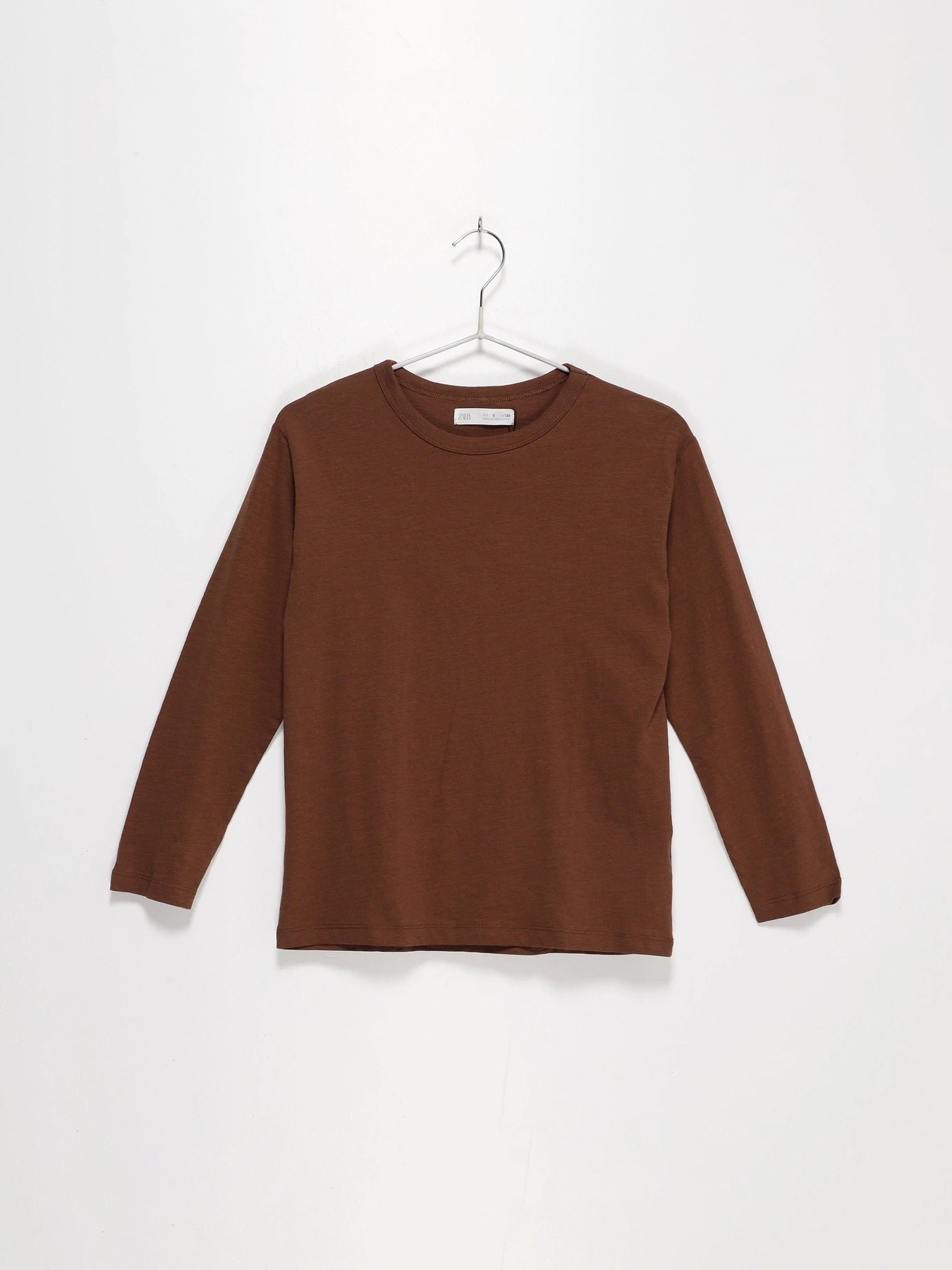 Худи и свитшоты ZARA модель 5048/765/003_коричневий Фото