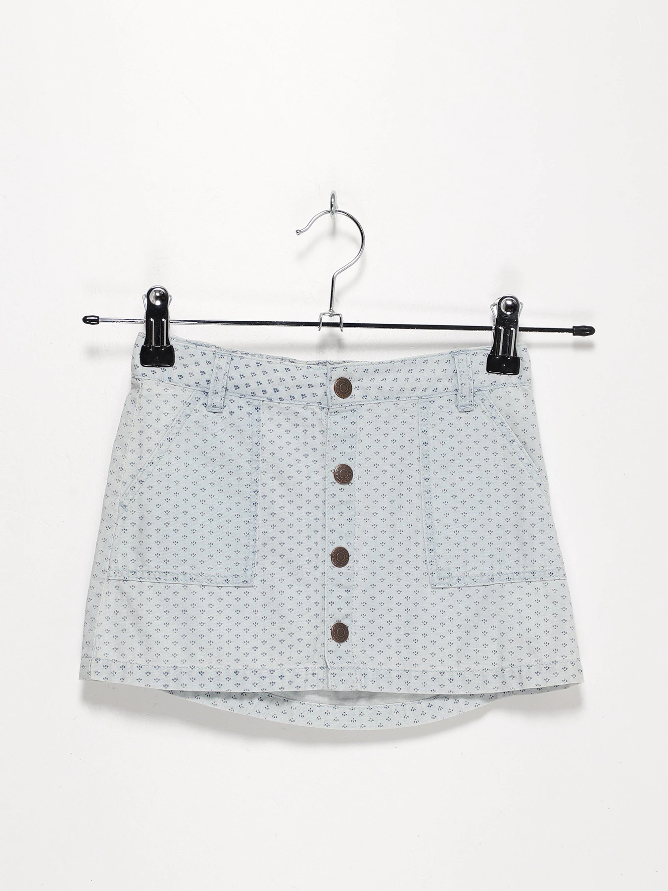 Юбки ZARA модель 5060/620/230_с.блакитний комб. Фото