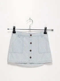 Юбки ZARA модель 5060/620/230_с.блакитний комб. Фото