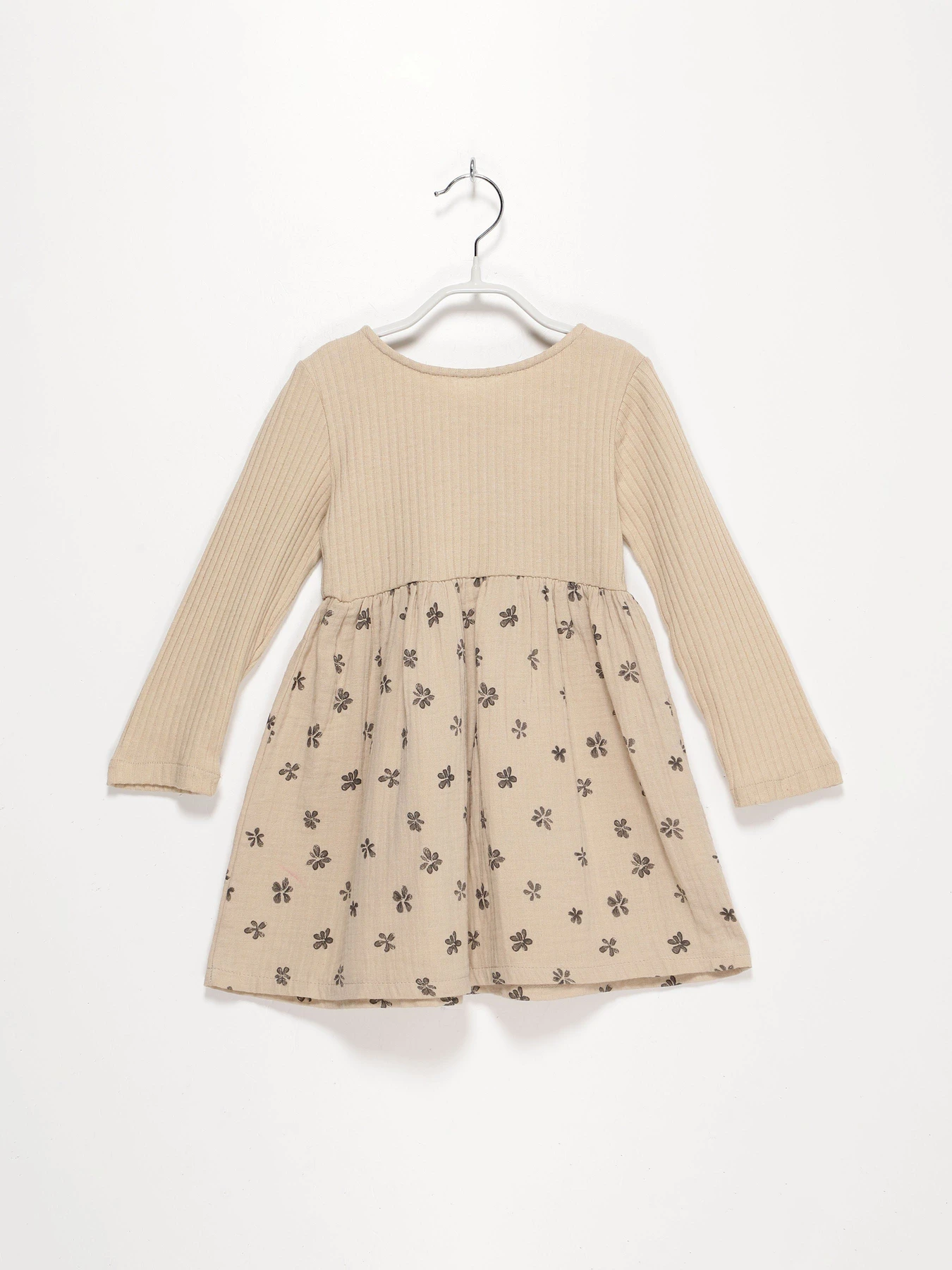 Сукні ZARA модель 0485/527/8060_бежевий комб. Сукні ZARA модель 0485/527/8060_бежевий комб. Фото