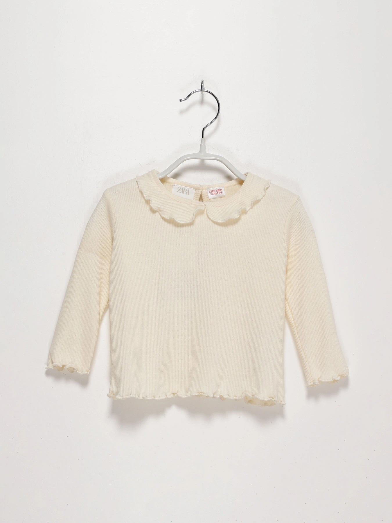 Худі та світшоти ZARA модель 0722/346/251_молочний Фото