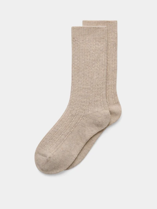 Шкарпетки та гольфи ECCO ECCO HYGGE CABLE KNIT MID-CUT модель 908566291604 Фото