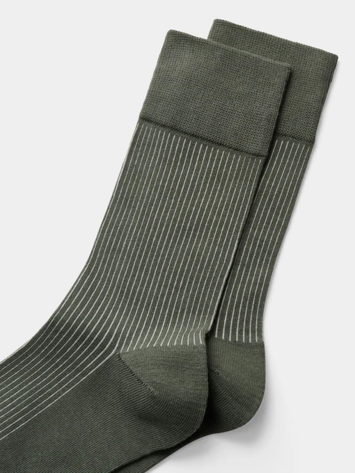 ECCO ECCO CLASSIC SHADOW RIB MID-CU Шкарпетки колір зелений фото 3